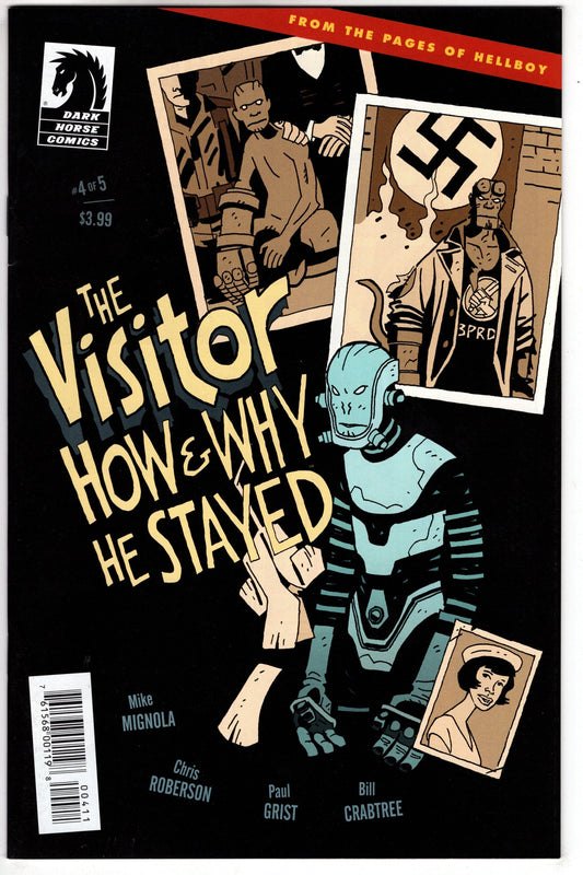 DARK HORSE COMICS VF/NM VISITOR HOW AND WHY HE STAYED #4 (OF 5)