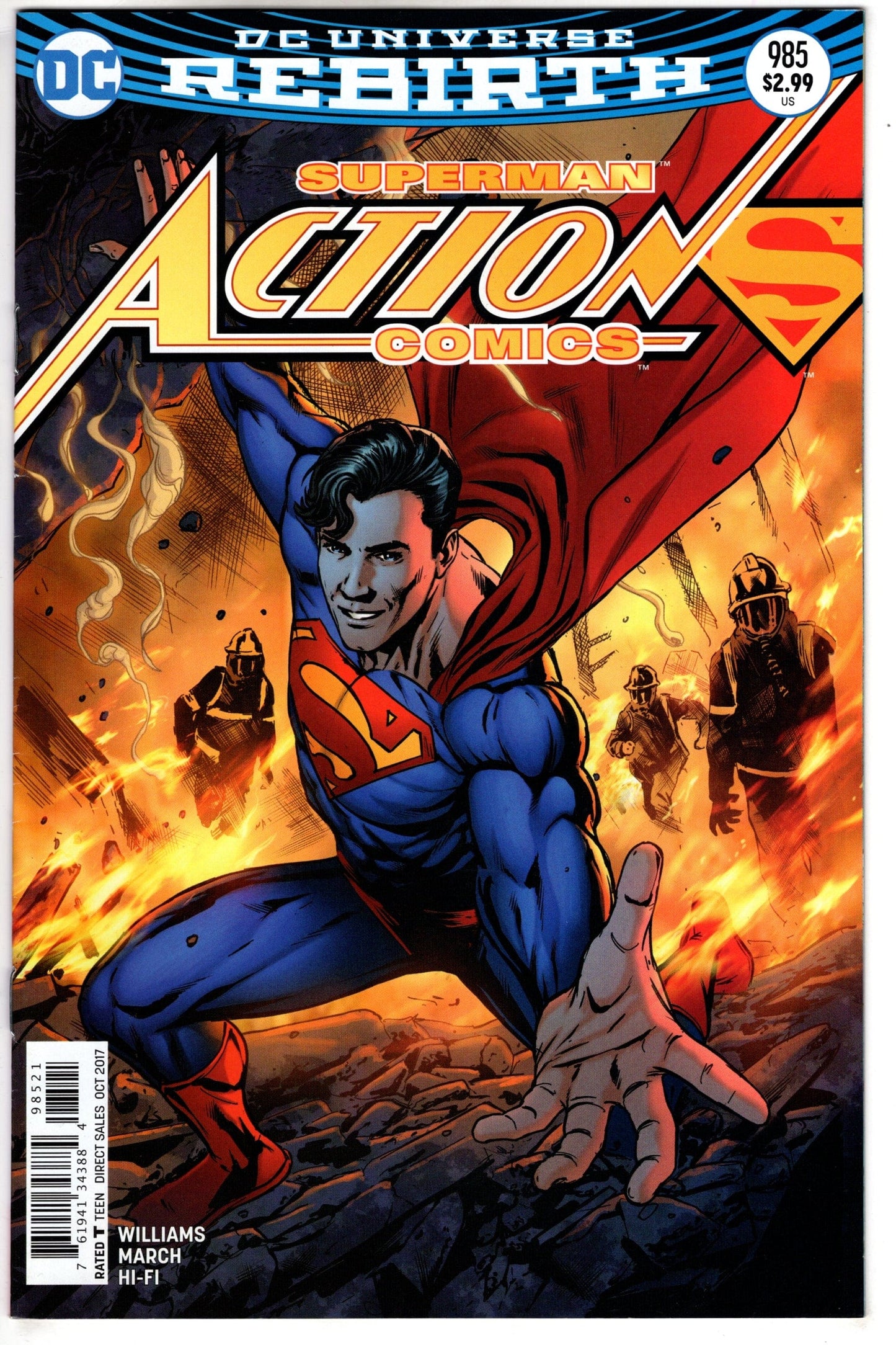 DC COMICS ACTION COMICS #985 VAR ED