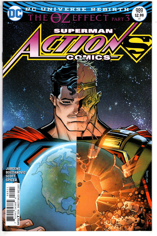 DC COMICS ACTION COMICS #989 VAR ED (OZ EFFECT)