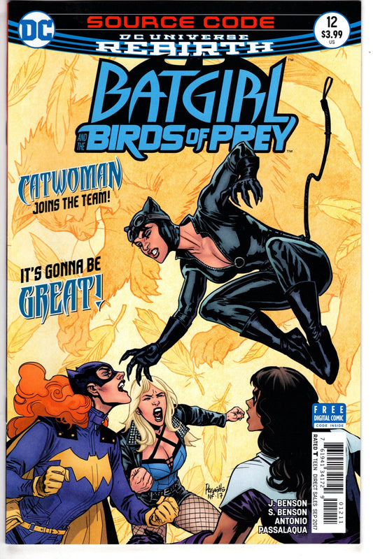 DC COMICS BATGIRL AND THE BIRDS OF PREY #12