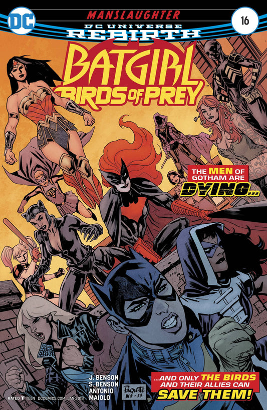 DC COMICS BATGIRL AND THE BIRDS OF PREY #16