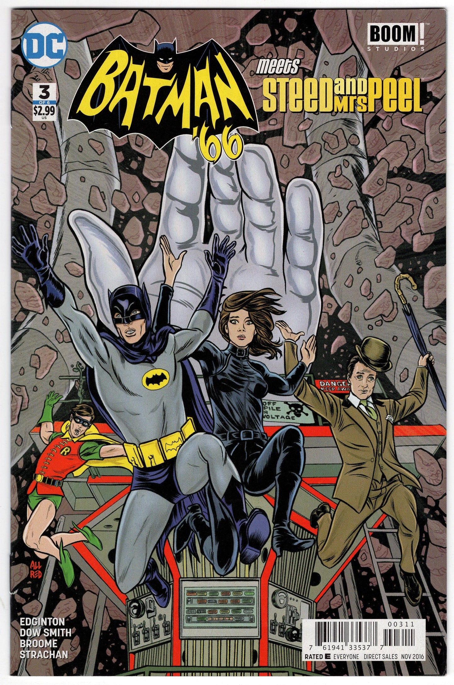 DC COMICS BATMAN 66 MEETS STEED AND MRS PEEL #3 (OF 6)
