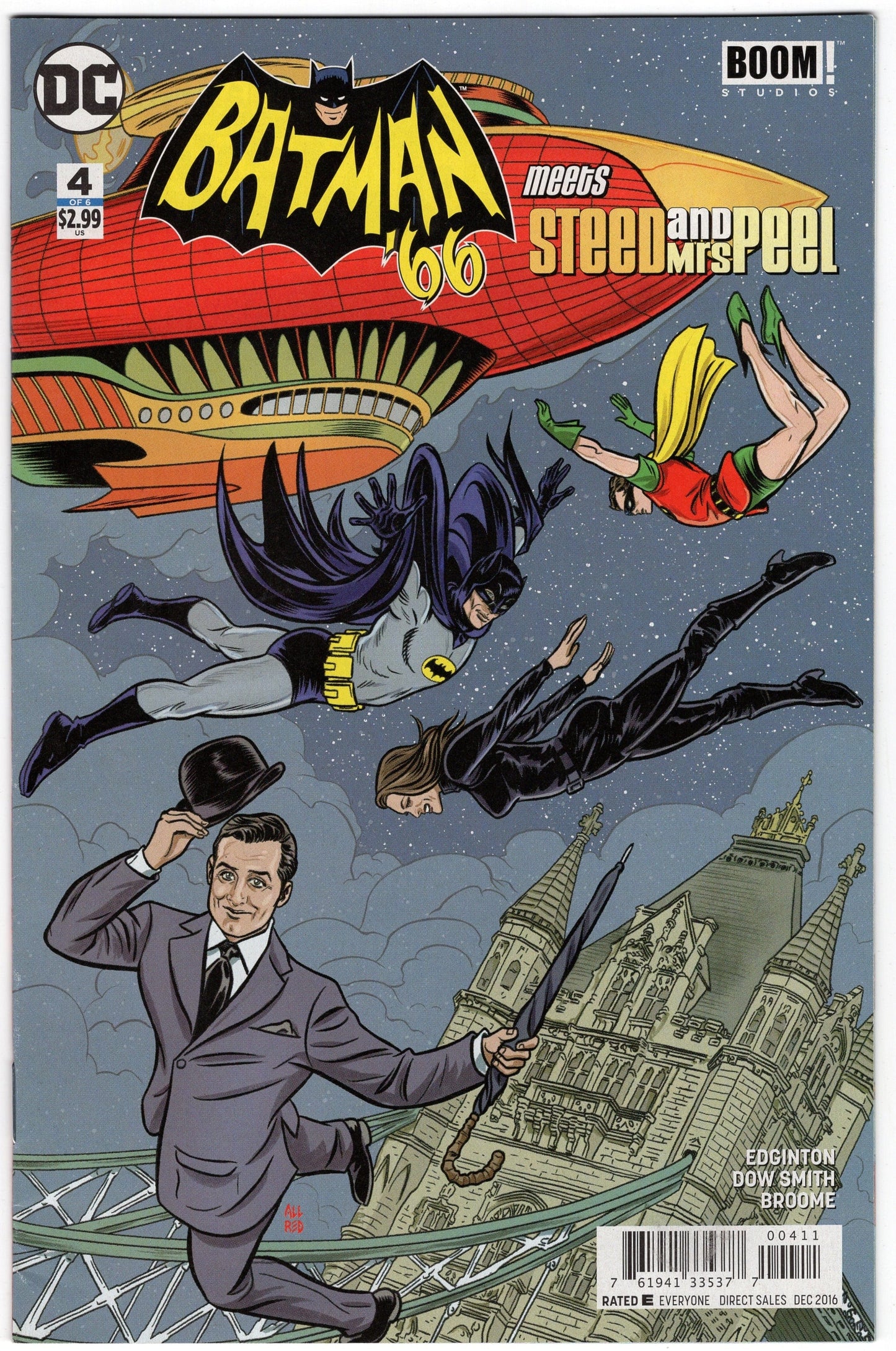 DC COMICS BATMAN 66 MEETS STEED AND MRS PEEL #4 (OF 6)