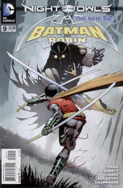 DC COMICS Batman And Robin 2011-2015 BATMAN AND ROBIN #9 (NITE OF THE OWLS)
