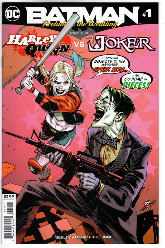 DC COMICS BATMAN PRELUDE TO THE WEDDING HARLEY VS JOKER #1