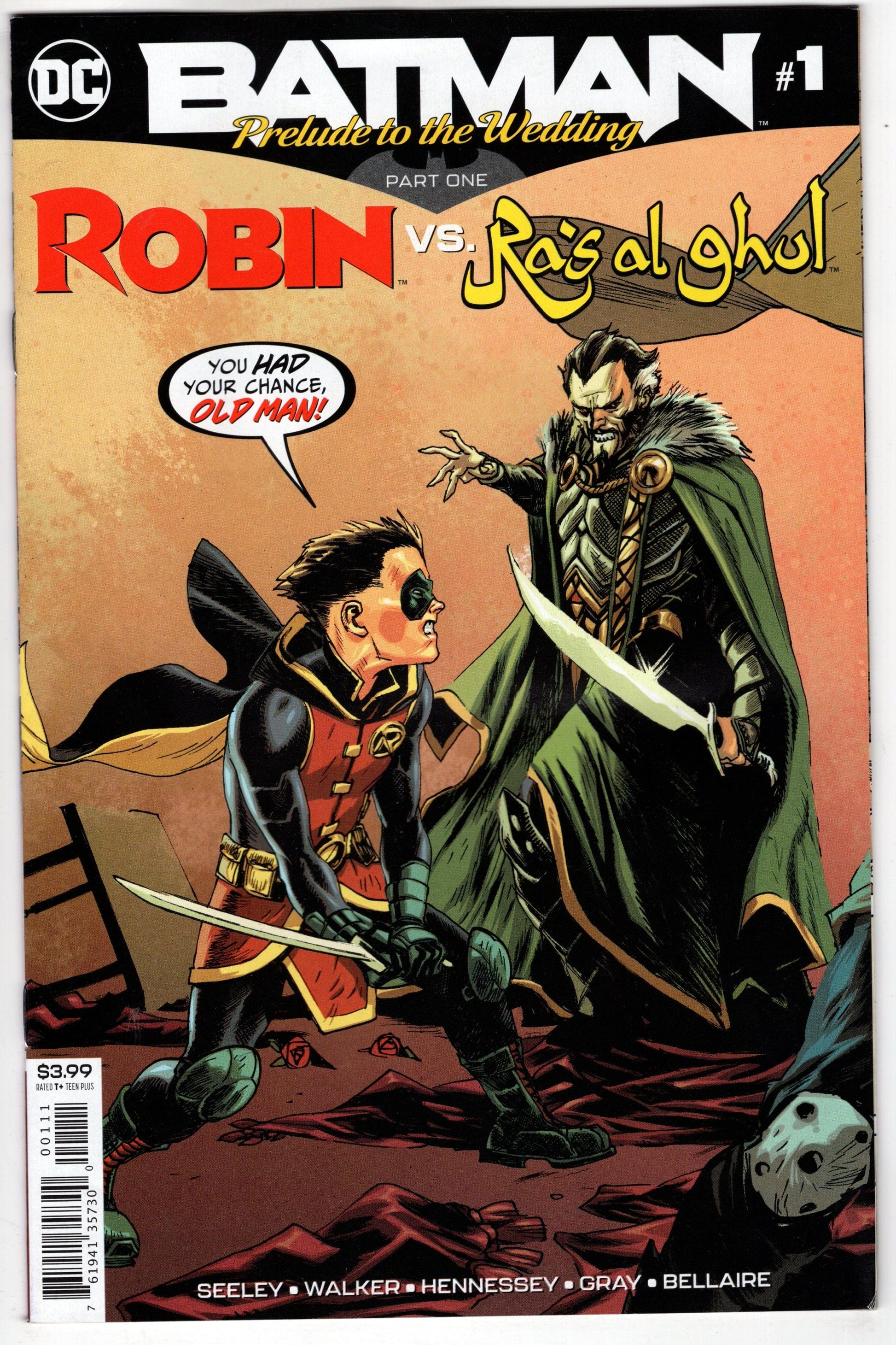 DC COMICS BATMAN PRELUDE TO THE WEDDING ROBIN VS RAS AL GHUL #1