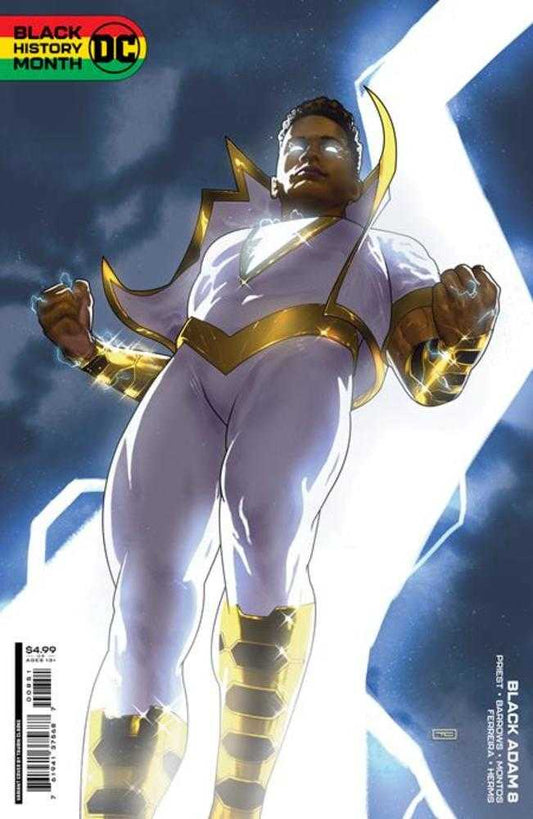 DC Comics Black Adam #8 (Of 12) Cover D Taurin Clarke Black History Month Card Stock Variant
