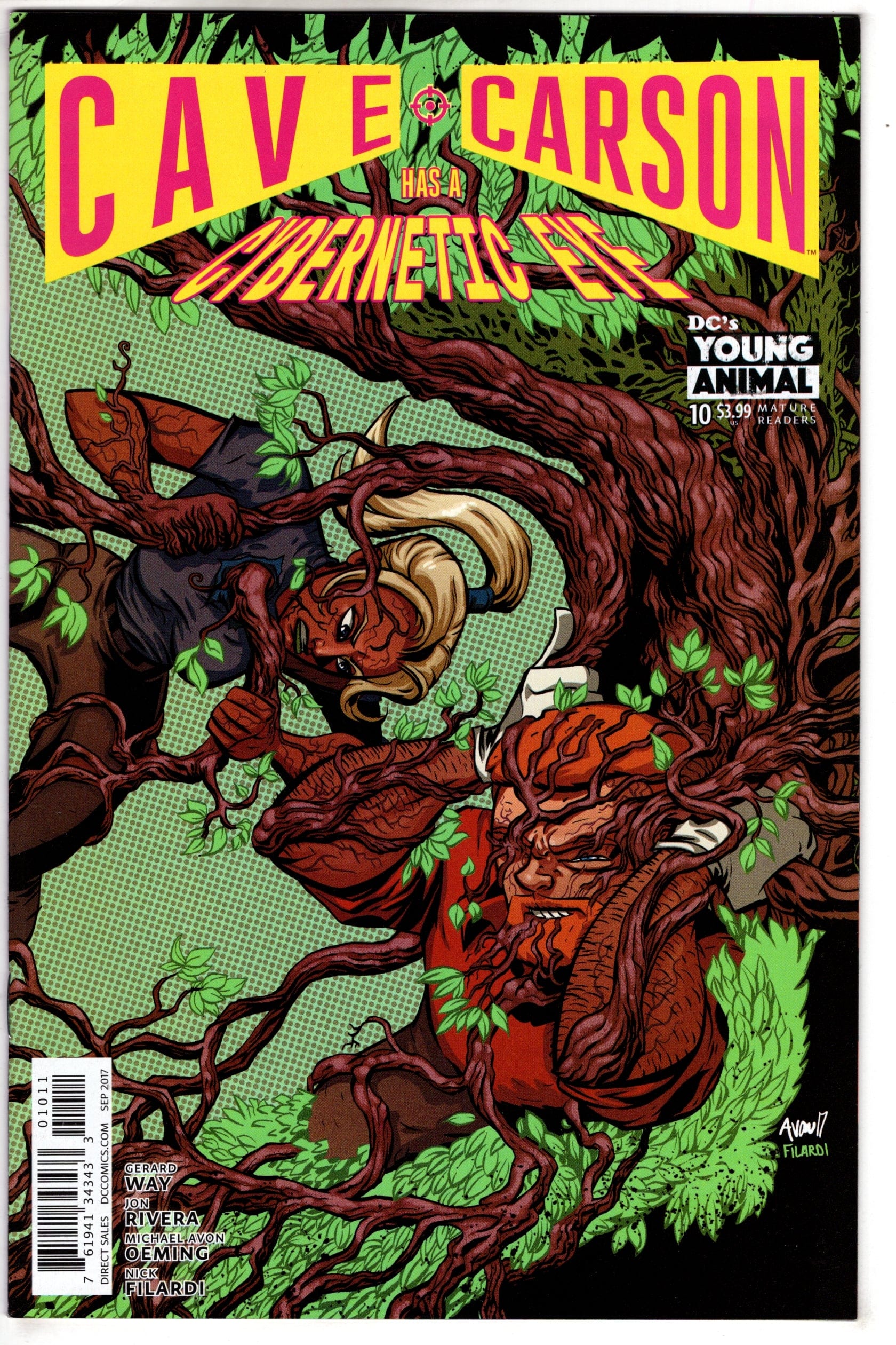 DC COMICS CAVE CARSON HAS A CYBERNETIC EYE #10 (MR)