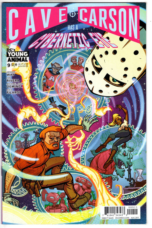 DC COMICS CAVE CARSON HAS A CYBERNETIC EYE #9 (MR)
