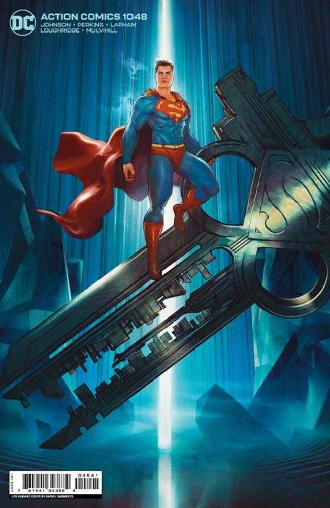 DC Comics COMIC BOOK Action Comics #1048 Cover D 1 in 25 Rafael Sarmento Card Stock Variant (Kal-El Returns)