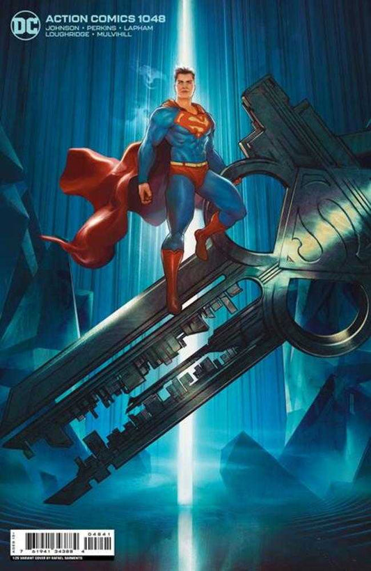 DC Comics COMIC BOOK Action Comics #1048 Cover D 1 in 25 Rafael Sarmento Card Stock Variant (Kal-El Returns)