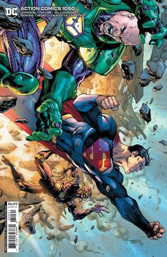 DC Comics COMIC BOOK Action Comics #1050 Cover B Jim Lee Card Stock Variant