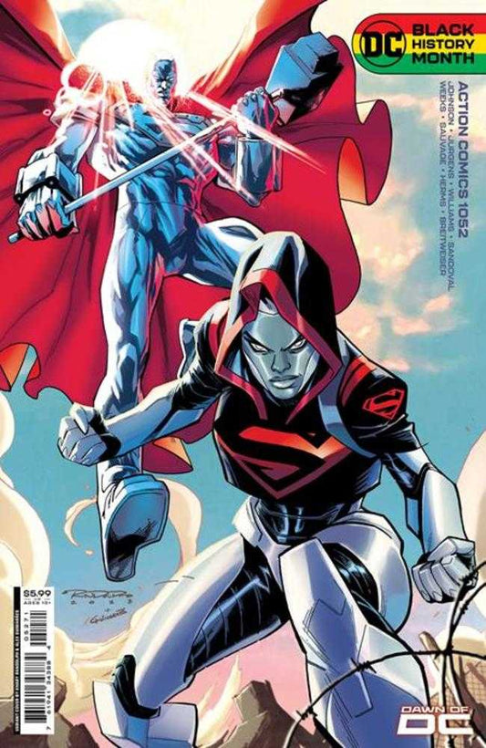 DC Comics COMIC BOOK Action Comics #1052 Cover E Khary Randolph Black History Month Card Stock Variant