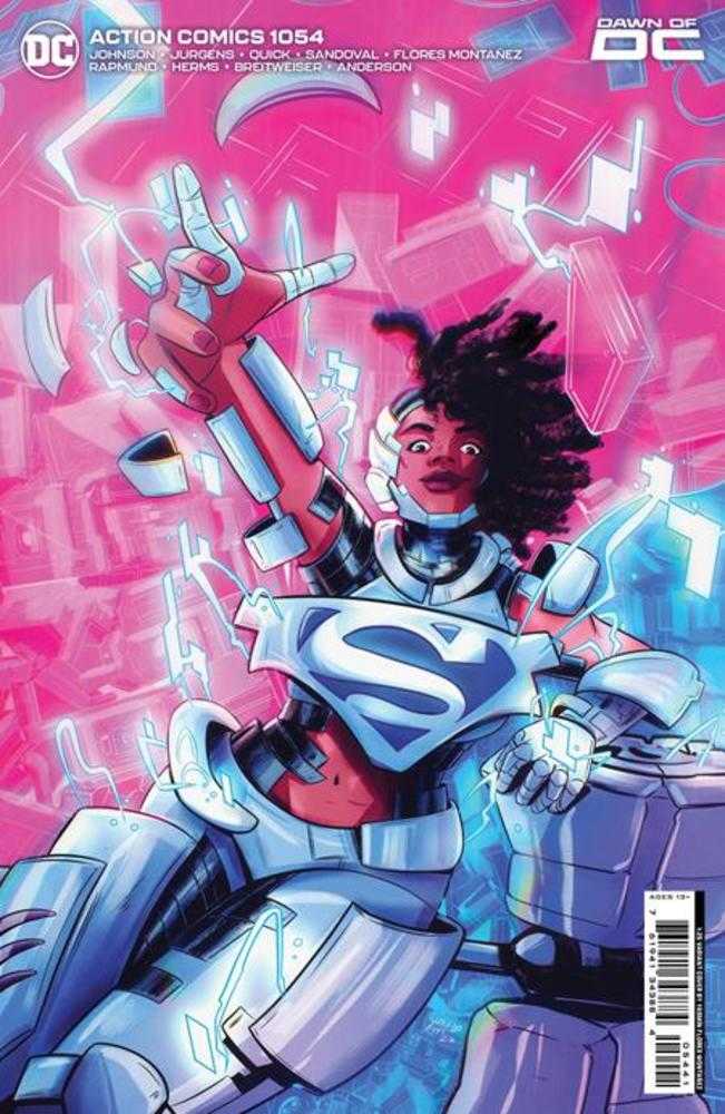 DC Comics COMIC BOOK Action Comics #1054 Cover E 1 in 25 Yasmin Flores Montanez Card Stock Variant