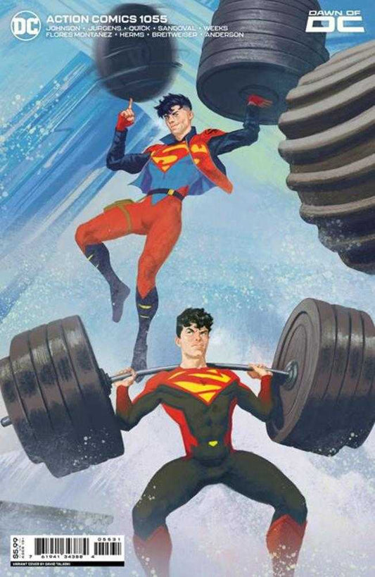 DC Comics COMIC BOOK Action Comics #1055 Cover C David Talaski Card Stock Variant
