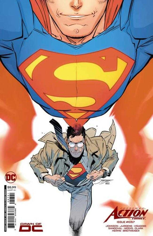DC Comics COMIC BOOK Action Comics #1057 Cover B Jorge Jimenez Card Stock Variant