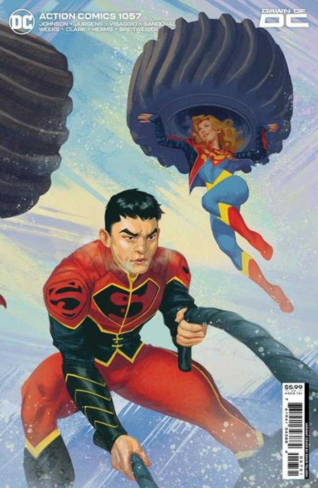 DC Comics COMIC BOOK Action Comics #1057 Cover C David Talaski Card Stock Variant
