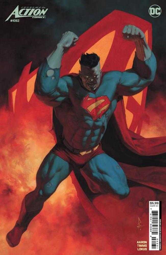 DC Comics COMIC BOOK Action Comics #1062 Cover C Riccardo Federici Card Stock Variant