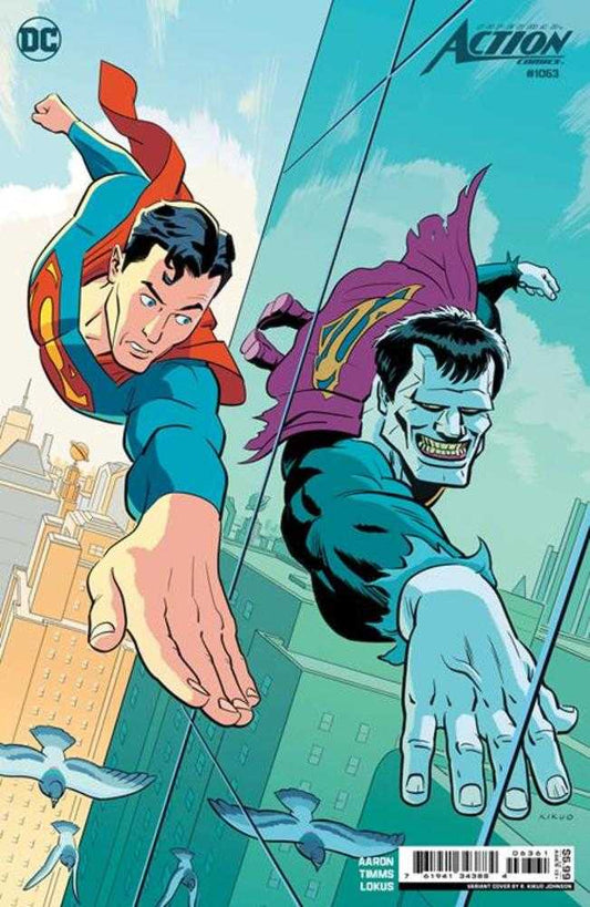 DC Comics COMIC BOOK Action Comics #1063 Cover D R Kikuo Johnson Card Stock Variant