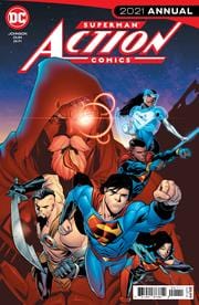 DC COMICS COMIC BOOK ACTION COMICS 2021 ANNUAL #1 CVR A SCOTT GODLEWSKI