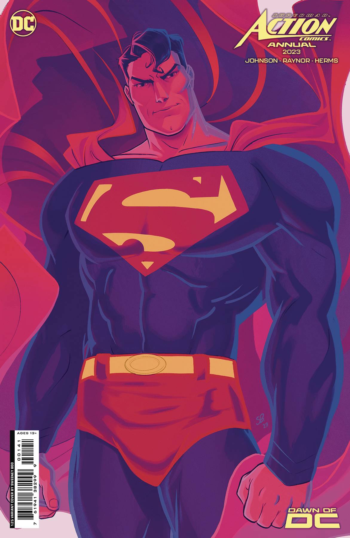 DC COMICS COMIC BOOK ACTION COMICS 2023 ANNUAL #1 OS CVR D INC 1:25 BOO CSV
