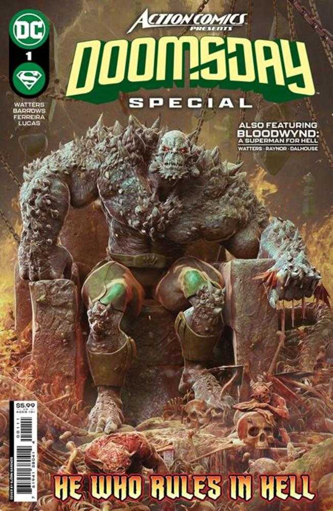 DC Comics COMIC BOOK Action Comics Presents Doomsday Special #1 (One Shot) Cover A Bjorn Barends