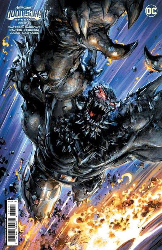 DC Comics COMIC BOOK Action Comics Presents Doomsday Special #1 (One Shot) Cover D 1 in 25 Clayton Crain Card Stock Variant
