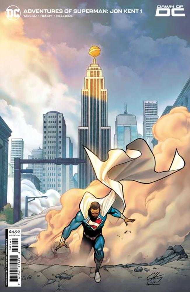 DC Comics COMIC BOOK Adventures Of Superman Jon Kent #1 (Of 6) Cover F Clayton Henry Card Stock Variant