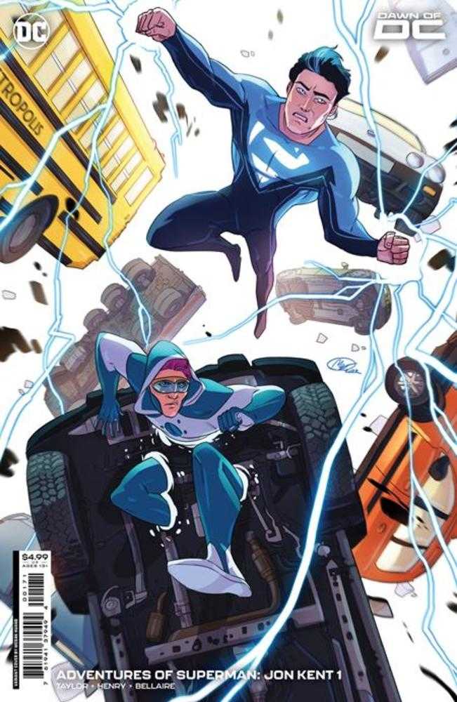 DC Comics COMIC BOOK Adventures Of Superman Jon Kent #1 (Of 6) Cover G Megan Huang Card Stock Variant