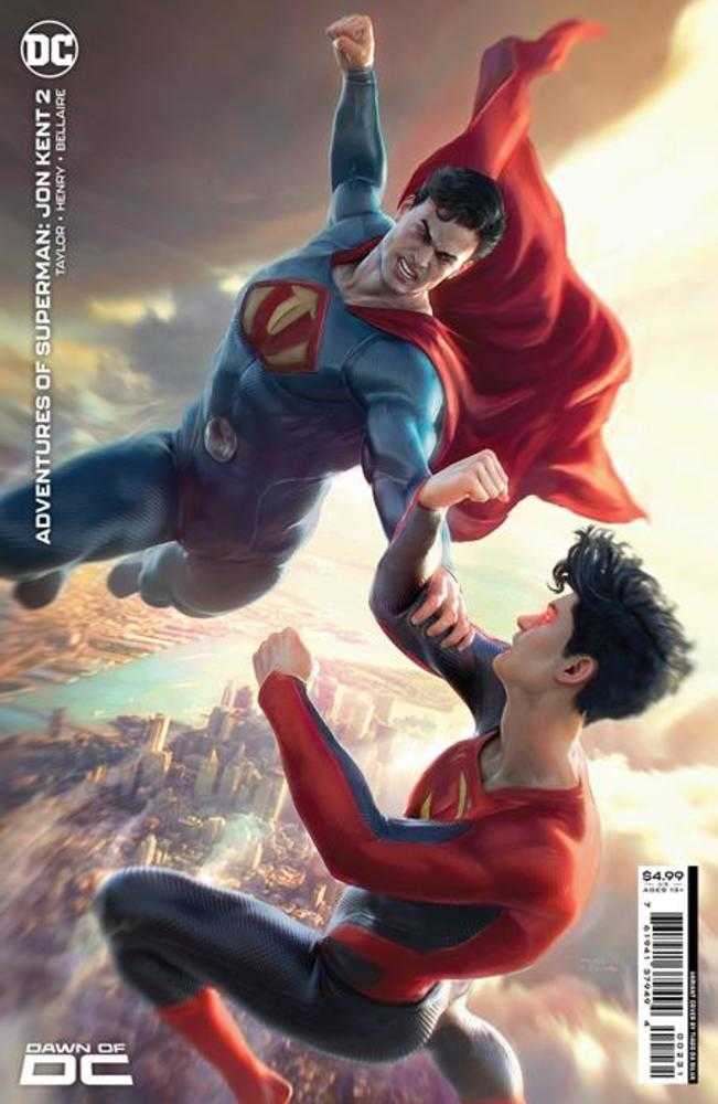 DC Comics COMIC BOOK Adventures Of Superman Jon Kent #2 (Of 6) Cover C Tiago Da Silva Card Stock Variant