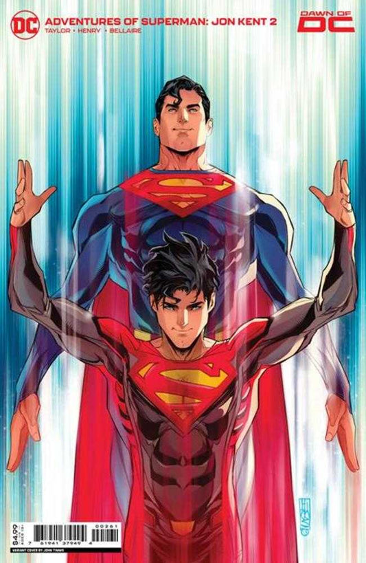 DC Comics COMIC BOOK Adventures Of Superman Jon Kent #2 (Of 6) Cover D John Timms Superman Card Stock Variant
