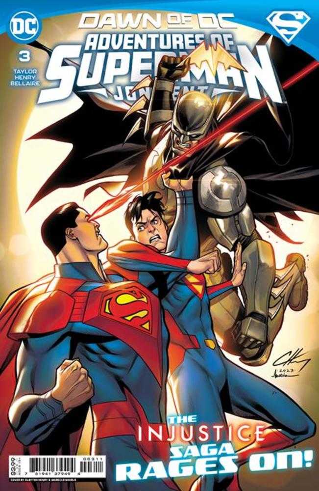 DC Comics COMIC BOOK Adventures Of Superman Jon Kent #3 (Of 6) Cover A Clayton Henry