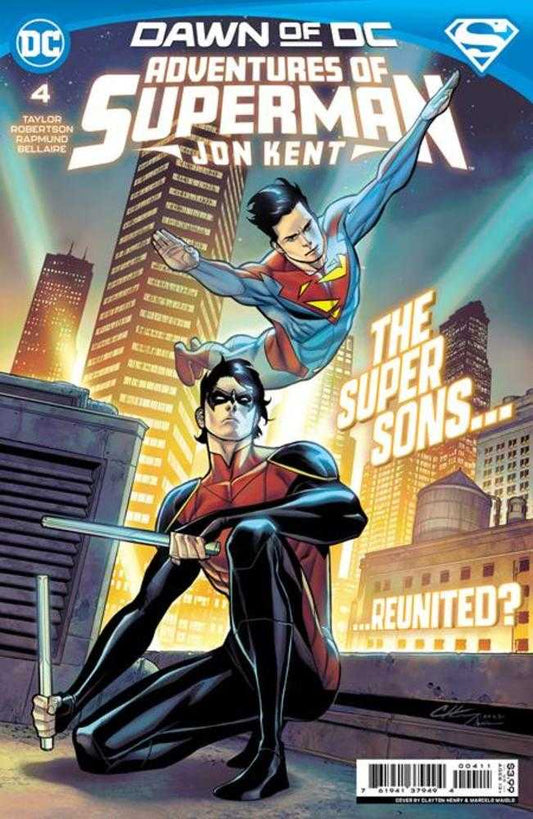 DC Comics COMIC BOOK Adventures Of Superman Jon Kent #4 (Of 6) Cover A Clayton Henry