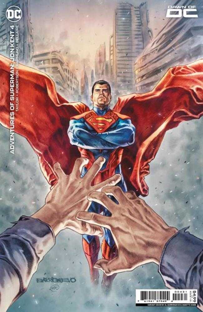 DC Comics COMIC BOOK Adventures Of Superman Jon Kent #4 (Of 6) Cover C Al Barrionuevo Card Stock Variant