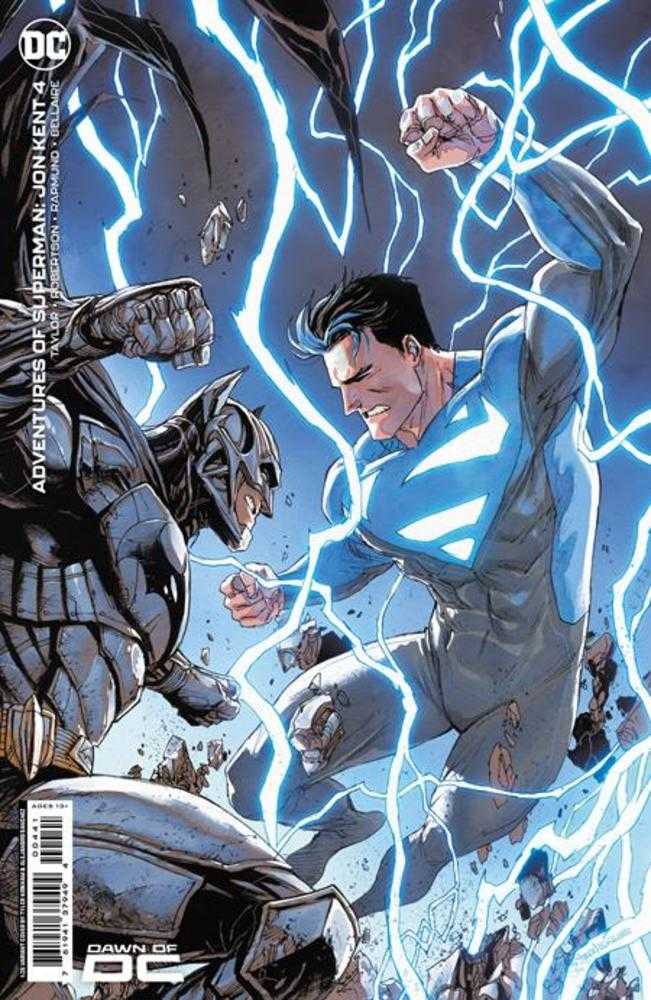 DC Comics COMIC BOOK Adventures Of Superman Jon Kent #4 (Of 6) Cover E 1 in 25 Tyler Kirkham Card Stock Variant