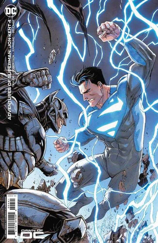 DC Comics COMIC BOOK Adventures Of Superman Jon Kent #4 (Of 6) Cover E 1 in 25 Tyler Kirkham Card Stock Variant