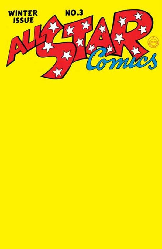 DC Comics COMIC BOOK All-Star Comics #3 Facsimile Edition Cover C Blank Card Stock Variant