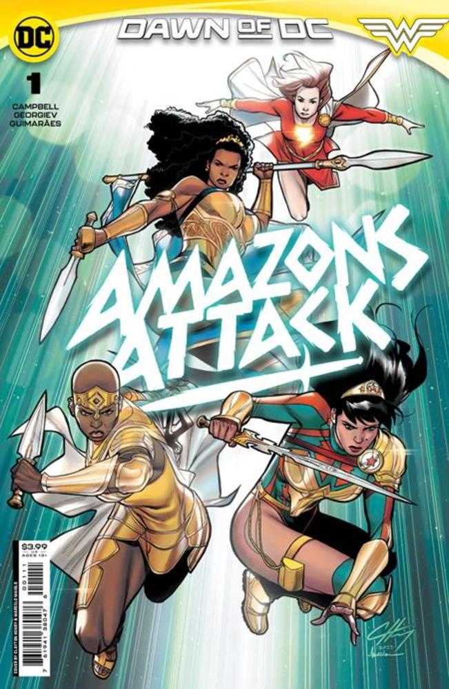 DC Comics COMIC BOOK Amazons Attack #1 Cover A Clayton Henry