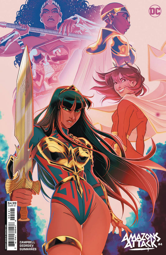 DC COMICS COMIC BOOK AMAZONS ATTACK #4 CVR B SWEENEY BOO CSV