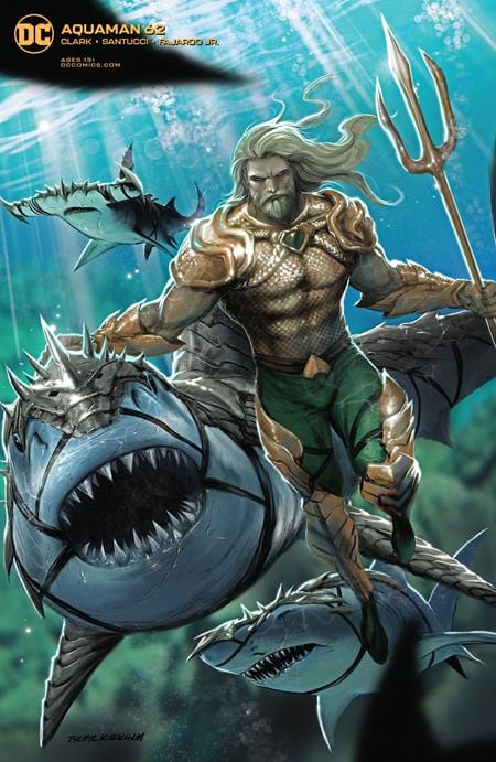 DC COMICS COMIC BOOK AQUAMAN #62 TYLER KIRKHAM VAR ED