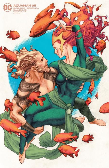 DC COMICS comic book AQUAMAN #65 VAR ED