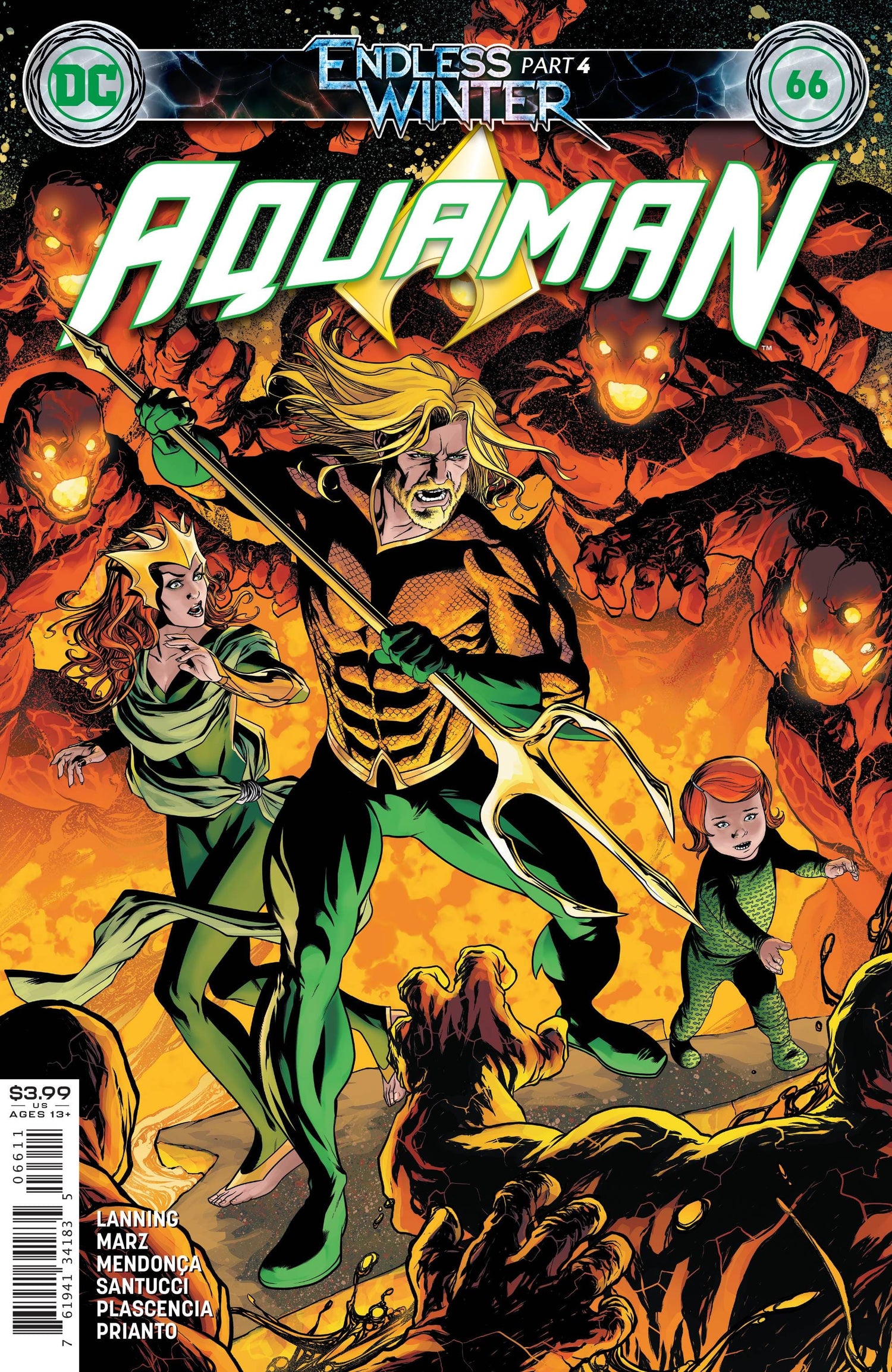 DC COMICS COMIC BOOK AQUAMAN #66