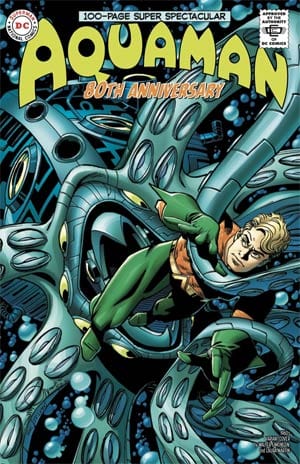 DC Comics COMIC BOOK Aquaman 80th Anniversary 100-Page Super Spectacular #1 (One Shot) Cover D Walter Simonson 1960s Variant