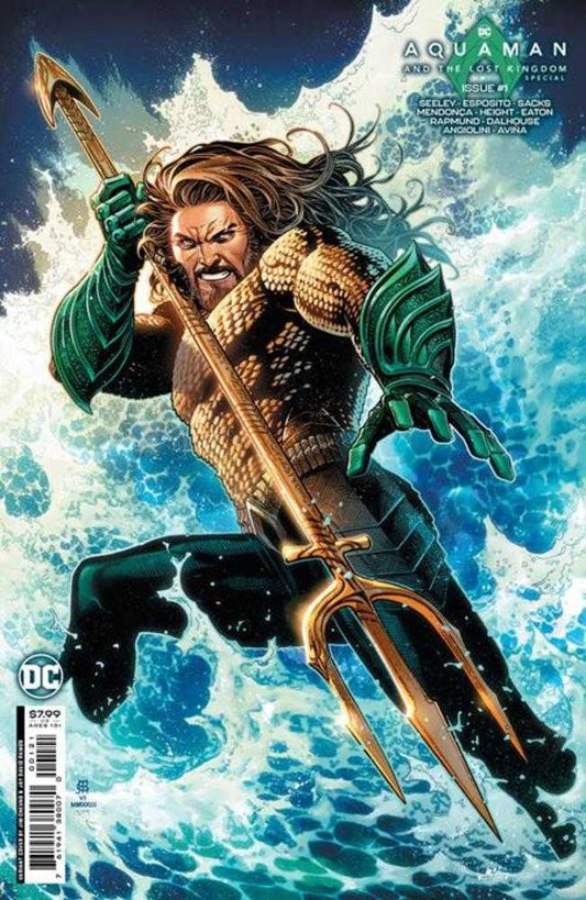 DC Comics COMIC BOOK Aquaman And The Lost Kingdom Special #1 (One Shot) Cover B Jim Cheung Card Stock Variant