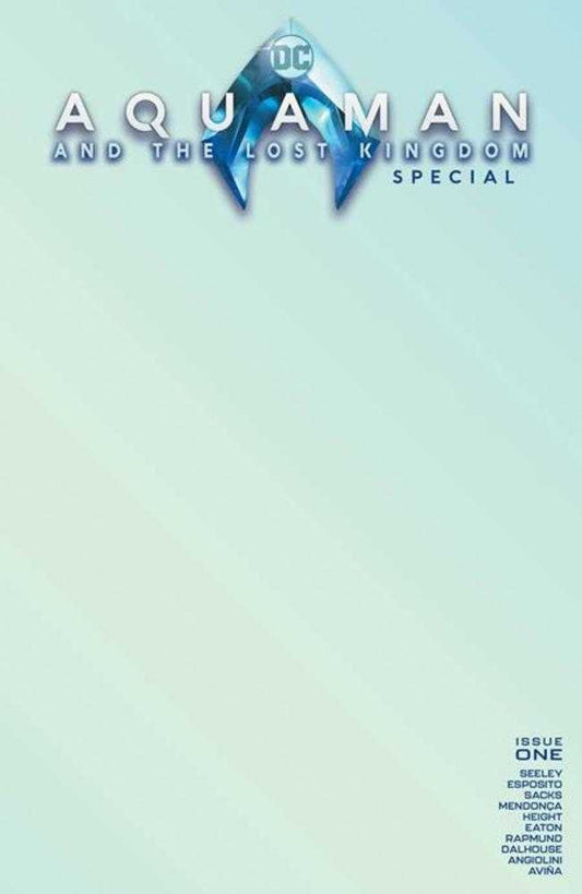 DC Comics COMIC BOOK Aquaman And The Lost Kingdom Special #1 (One Shot) Cover D Blank Card Stock Variant