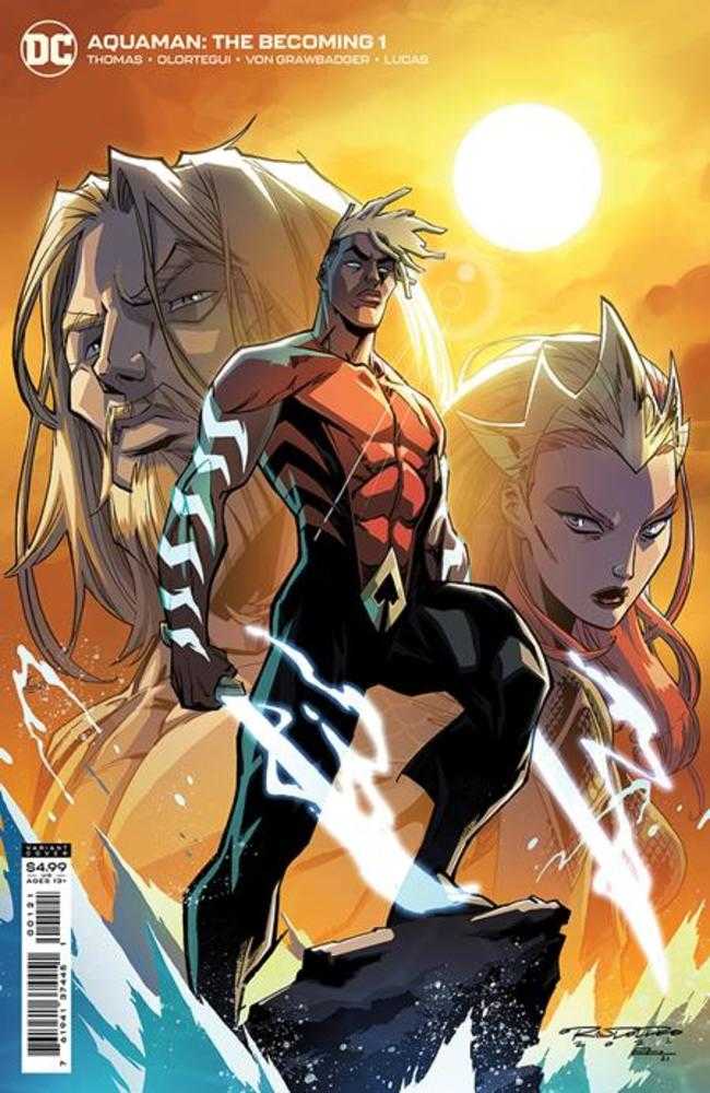 DC Comics COMIC BOOK Aquaman The Becoming #1 (Of 6) Cover B Khary Randolph Card Stock Variant