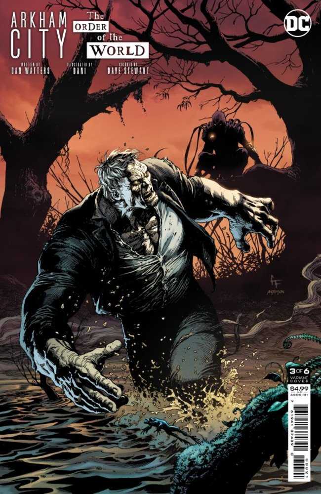 DC Comics COMIC BOOK Arkham City The Order Of The World #3 (Of 6) Cover B Gary Frank Card Stock Variant