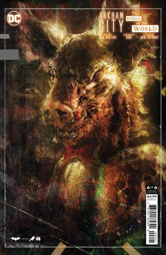 DC Comics COMIC BOOK Arkham City The Order Of The World #6 (Of 6) Cover B Kaare Andrews Card Stock Variant