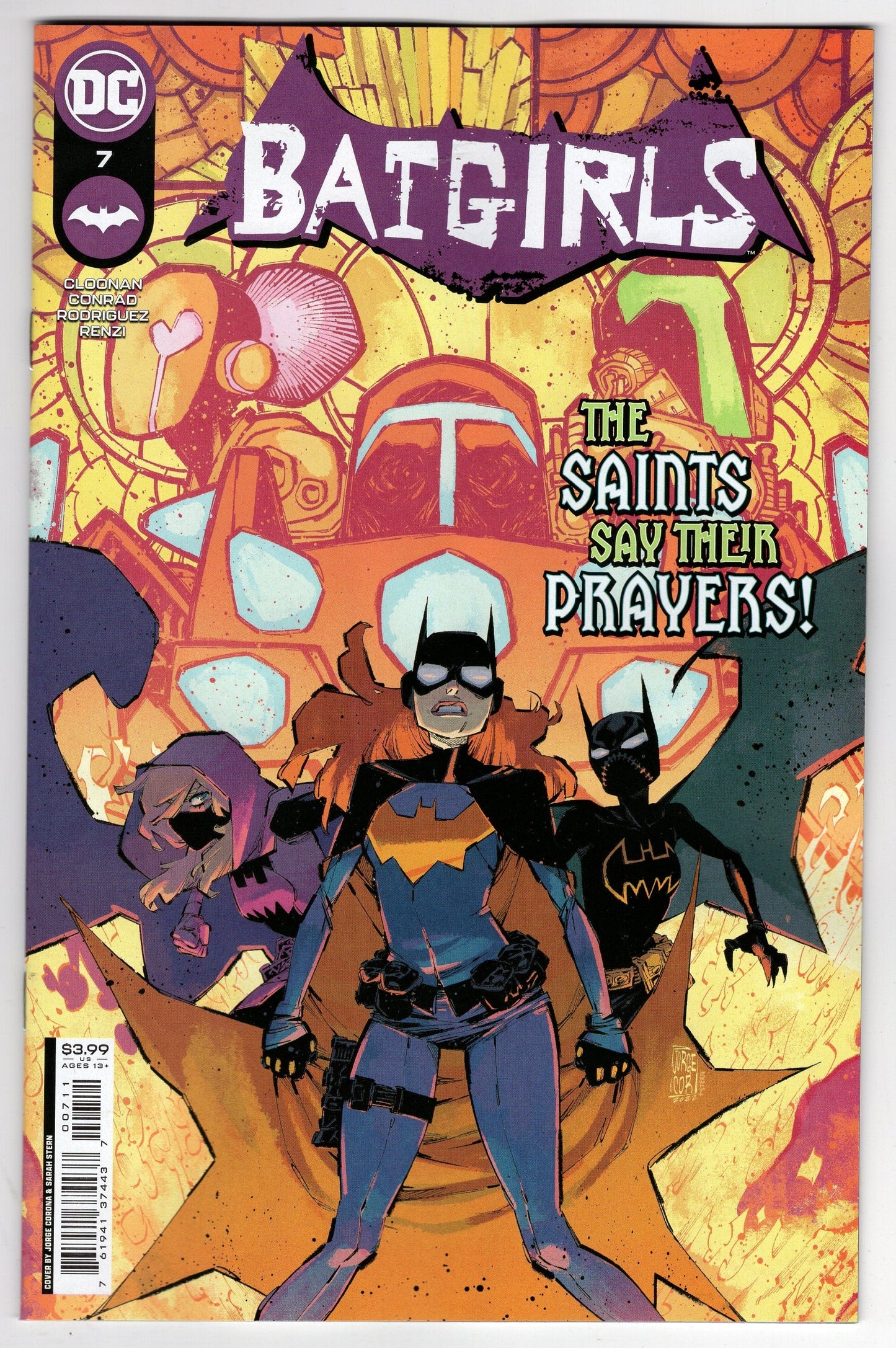 DC COMICS COMIC BOOK BATGIRLS #7 CVR A CORONA