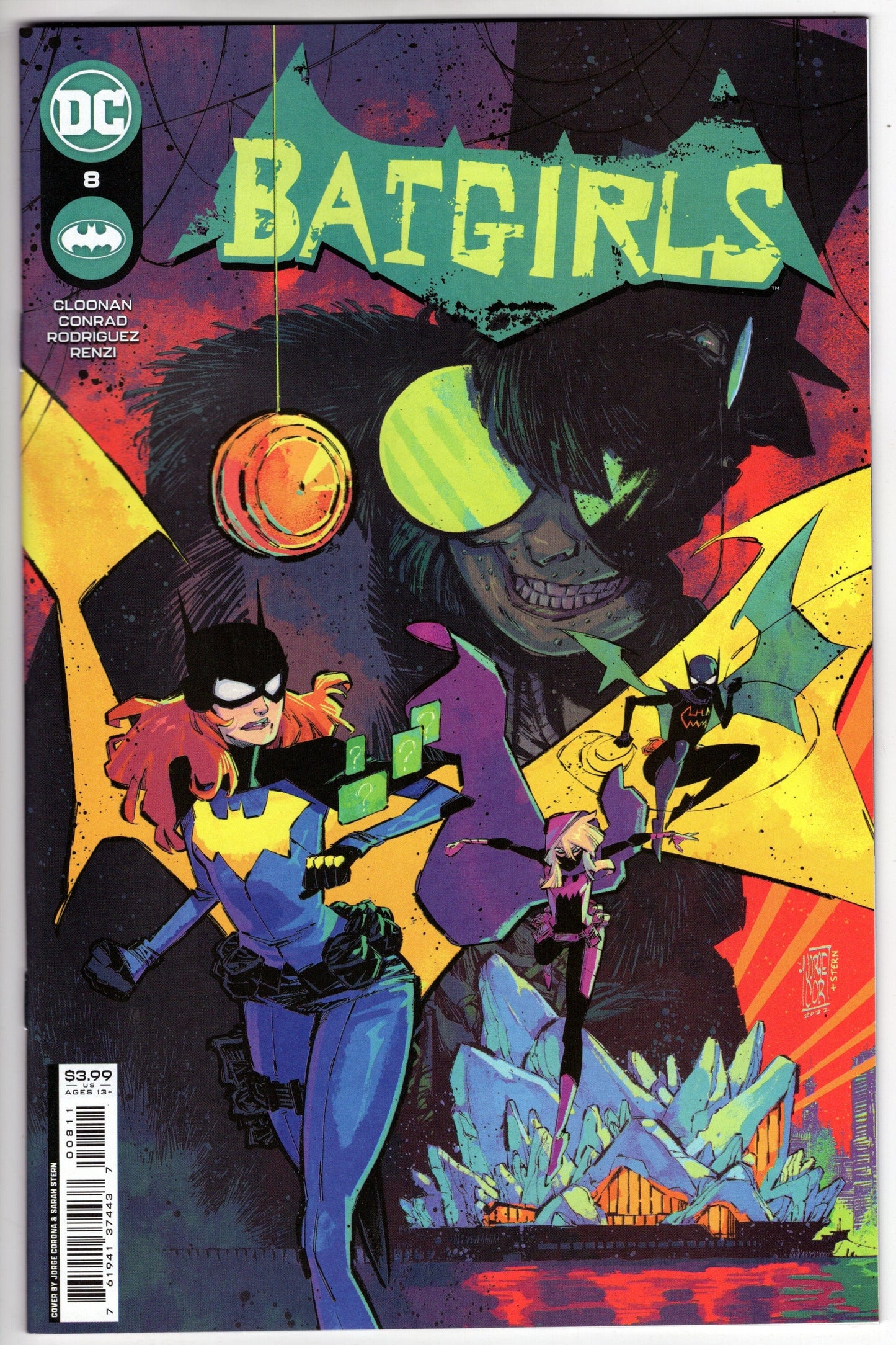 DC Comics COMIC BOOK Batgirls #8 Cover A Jorge Corona